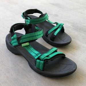 Teva Terra green sandals f3012k 1001474